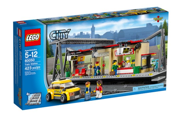 Конструктор LEGO City Железнодорожная станция (60050).