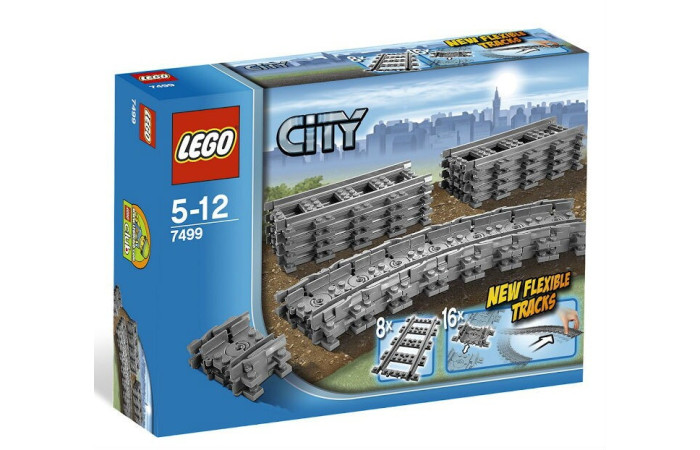 Конструктор LEGO City Гибкие пути (7499).