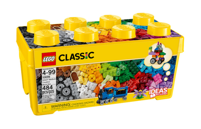 Конструктор LEGO Classic Коробка кубиків LEGO середнього розміру (10 696).
