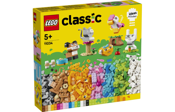 Конструктор LEGO Classic Креативні домашні тварини (11034). Конструктор LEGO Classic Креативні домашні тварини (11034).