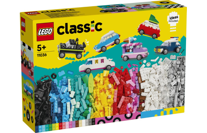 Конструктор LEGO Classic Креативні автомобілі (11036).