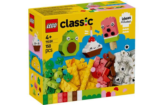 Конструктор LEGO Classic Творчі друзі з їжею (11039).