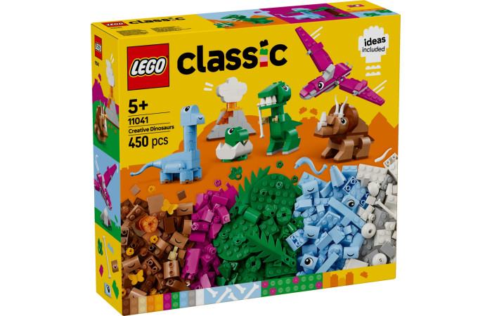 Конструктор LEGO Classic Креативні динозаври (11041). Конструктор LEGO Classic Креативні динозаври (11041).