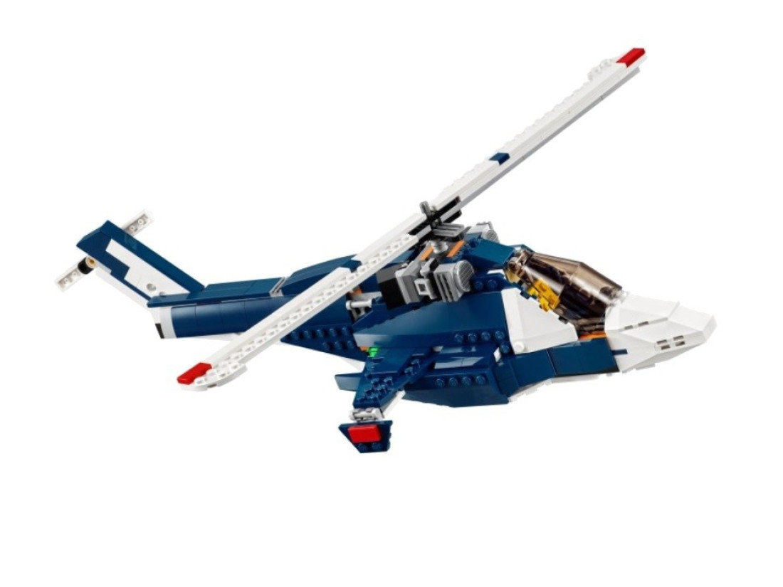 Офіційне LEGO 31039 Синій реактивний літак онлайн у bricksadd.com.ua