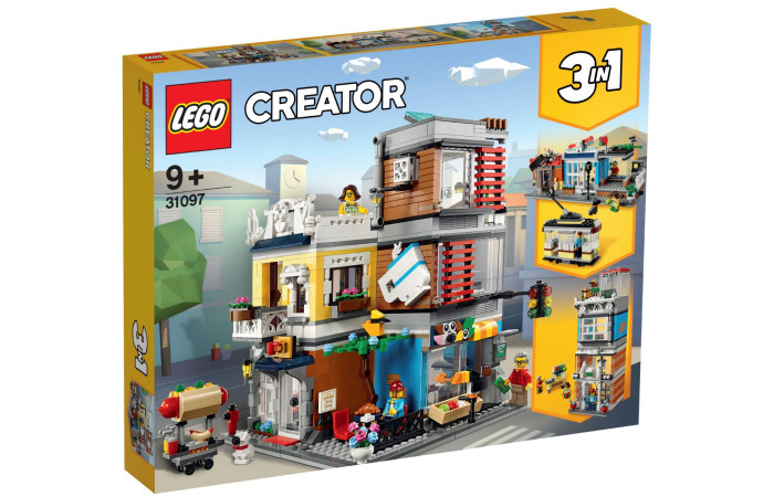 Конструктор LEGO Creator Зоомагазин та кафе (31097).