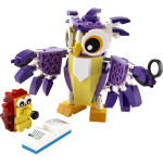 Конструктор LEGO Creator Дивовижні лісові жителі (31125).