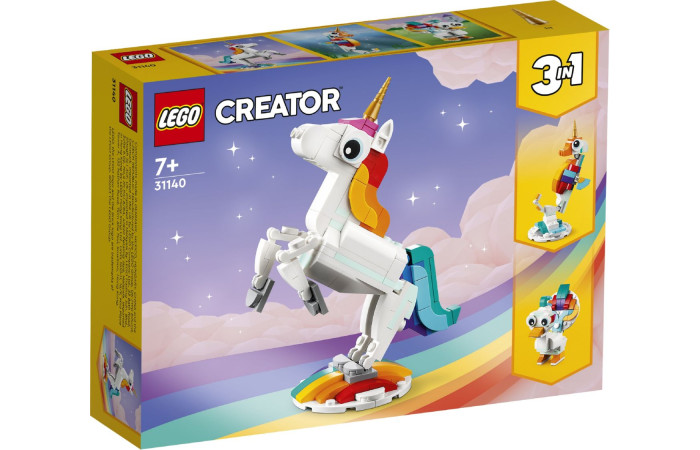 Конструктор LEGO Creator Чарівний єдиноріг (31140).