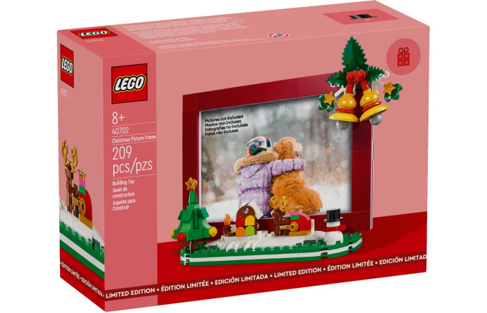 Конструктор LEGO Creator Рождественская фоторамка (40702).