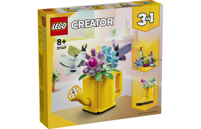 Конструктор LEGO Creator Квіти в лійці (31149).