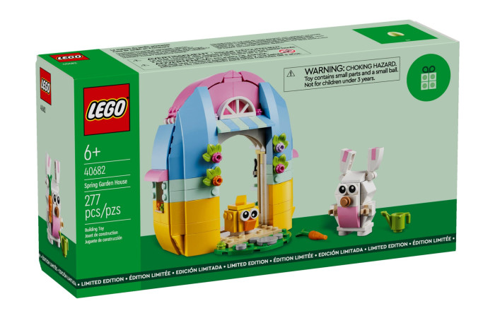 Конструктор LEGO Creator Весенний садовый домик (40682).