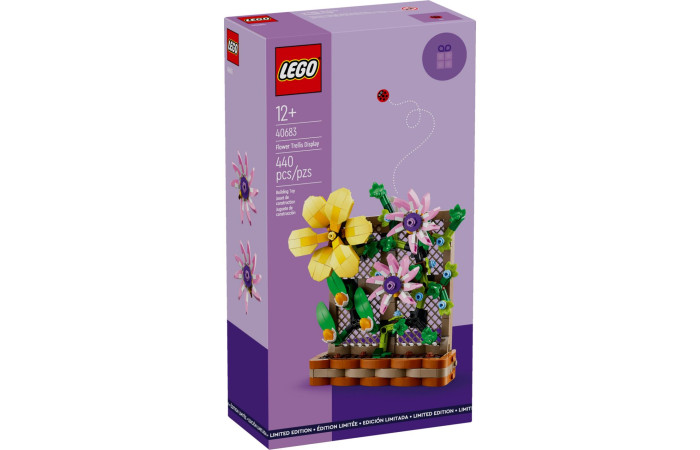 Конструктор LEGO Creator Цветочная решётка (40683).