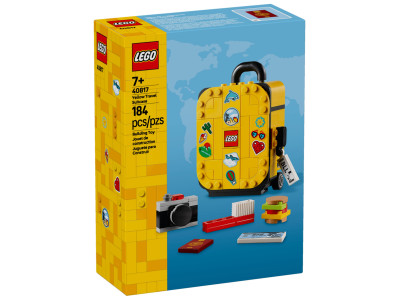 Жовта дорожня валіза