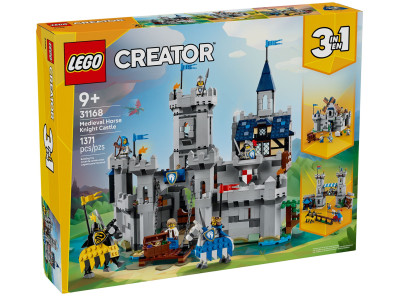 Середньовічний замок кінних лицарів