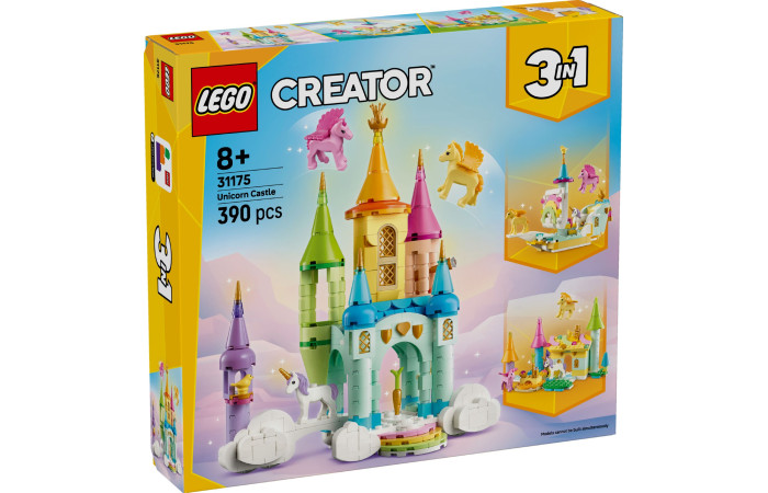 Конструктор LEGO Creator Замок Єдинорога (31175).