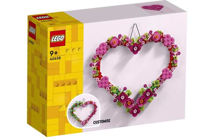 Конструктор LEGO Creator Орнамент в виде сердца (40638).