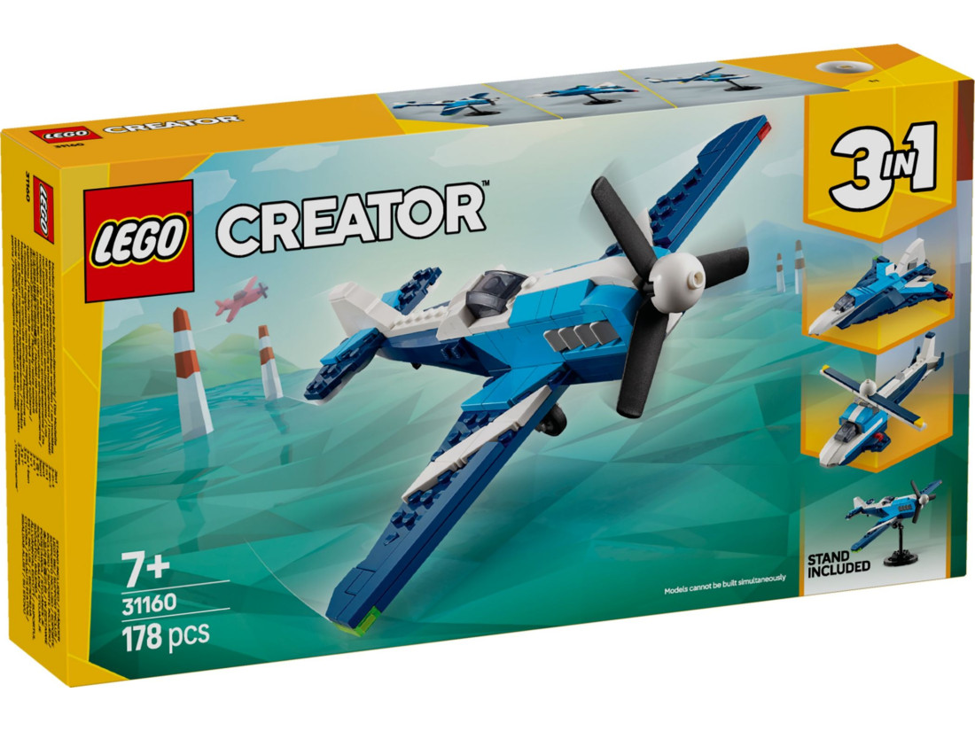 Официальное LEGO 31160 Спортивный самолет онлайн в bricksadd.com.ua