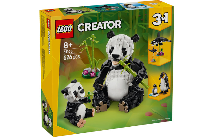 Конструктор LEGO Creator Сімейство панд (31165).