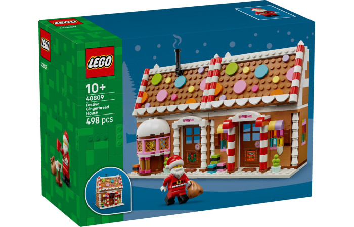 Конструктор LEGO Creator Святковий пряниковий будиночок (40809). Конструктор LEGO Creator Святковий пряниковий будиночок (40809).