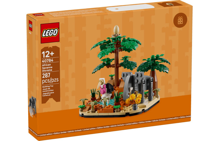 Конструктор LEGO Creator Диорама Африканская саванна (40784).