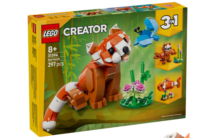 Конструктор LEGO Creator Мала панда (31394). Конструктор LEGO Creator Мала панда (31394).