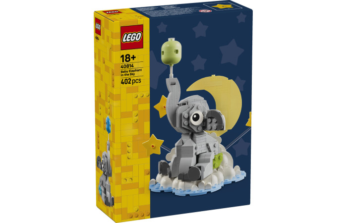 Конструктор LEGO Creator Маленьке слоненя в небі (40814).