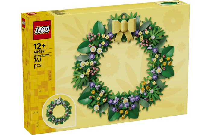 Конструктор LEGO Creator Весняний вінок (40957). Конструктор LEGO Creator Весняний вінок (40957).