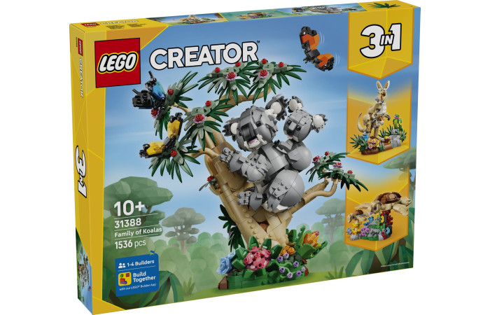 Конструктор LEGO Creator Семейство коал (31388).