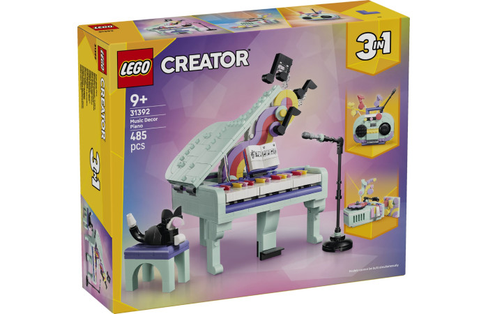 Конструктор LEGO Creator Рояль с котом (31392).
