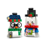 Конструктор LEGO Creator Прикраса зі сніговиками (40812).