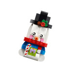 Конструктор LEGO Creator Прикраса зі сніговиками (40812).