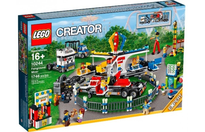 Конструктор LEGO EXPERT Ярмаркова метушня (10244). Конструктор LEGO EXPERT Ярмаркова метушня (10244).