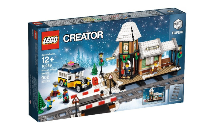 Конструктор LEGO EXPERT Зимова залізнична станція (10259).
