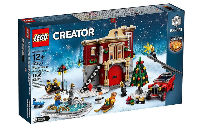 Конструктор LEGO EXPERT Новорічна пожежна станція (10263). Конструктор LEGO EXPERT Новорічна пожежна станція (10263).