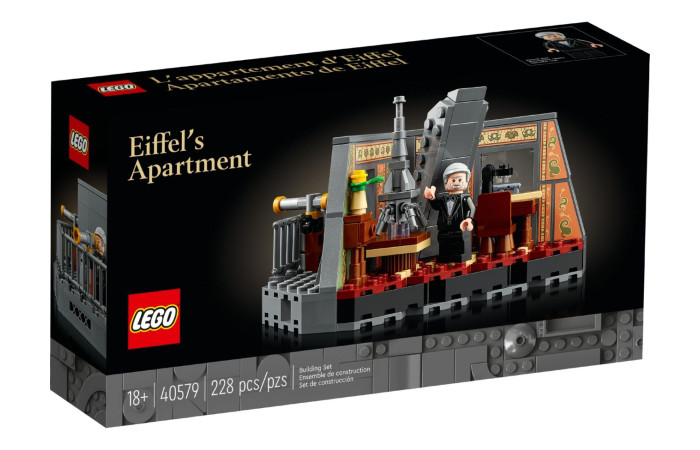 Конструктор LEGO EXPERT Квартира Ейфеля (40579).