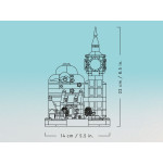 Конструктор LEGO Disney Політ Пітера Пена та Венді над Лондоном (43232).