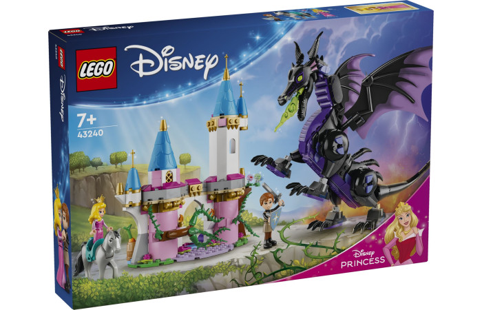 Конструктор LEGO Disney Зовнішність Дракона Малефісенти (43240).