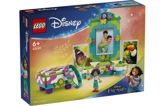 Конструктор LEGO Disney Рамка для фотографій Мірабель і скринька для коштовностей (43239).