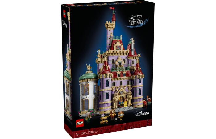 Конструктор LEGO Disney Замок Красуні та Чудовиська (43263). Конструктор LEGO Disney Замок Красуні та Чудовиська (43263).