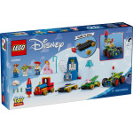 Конструктор LEGO Disney Історія іграшок Святковий поїзд і машинка (43264).