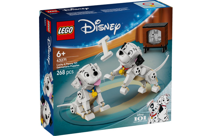 Конструктор LEGO Disney Лакі та Пенні (43271). Конструктор LEGO Disney Лакі та Пенні (43271).