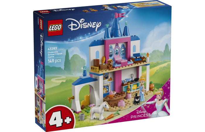 Конструктор LEGO Disney Замок друзів-тварин Попелюшки (43283).