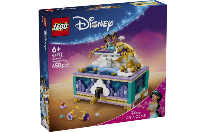 Конструктор LEGO Disney Шкатулка для украшений Жасмин (43295).