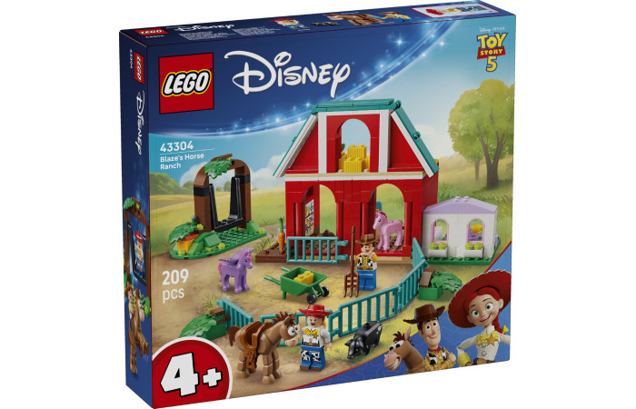 Конструктор LEGO Disney Кінське ранчо Блейза (43304).