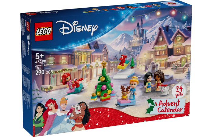 Конструктор LEGO Disney Новорічний календар Дісней 2026 (43298). Конструктор LEGO Disney Новорічний календар Дісней 2026 (43298).