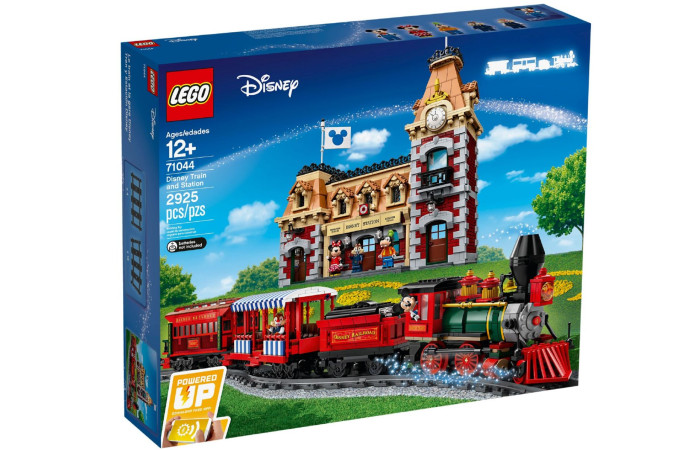Конструктор LEGO Disney Дісней поїзд та вокзал (71044).