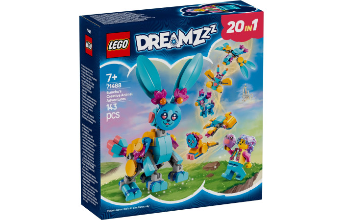 Конструктор LEGO DREAMZzz Творчі пригоди Бунчу (71488).
