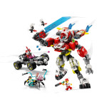 Конструктор LEGO DREAMZzz Робот-тигр Купера та Хот-род авто Зеро (71497). Конструктор LEGO DREAMZzz Робот-тигр Купера та Хот-род авто Зеро (71497).