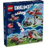Конструктор LEGO DREAMZzz Робот-тигр Купера та Хот-род авто Зеро (71497). Конструктор LEGO DREAMZzz Робот-тигр Купера та Хот-род авто Зеро (71497).