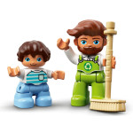 Конструктор LEGO DUPLO Сміттєвоз та контейнери (10945).