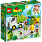 Конструктор LEGO DUPLO Сміттєвоз та контейнери (10945).